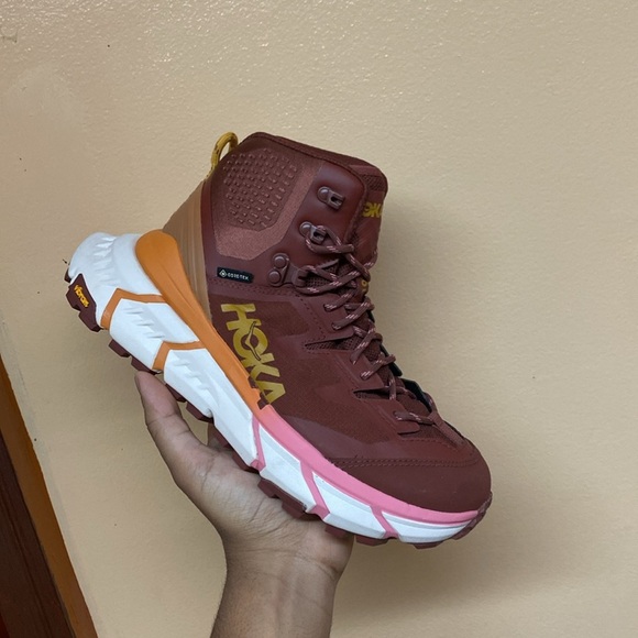 HOKA ONE ONE Womens TenNine GORE-TEX Hiking Boots “Elderberry / Coastal - Picture 8 of 17